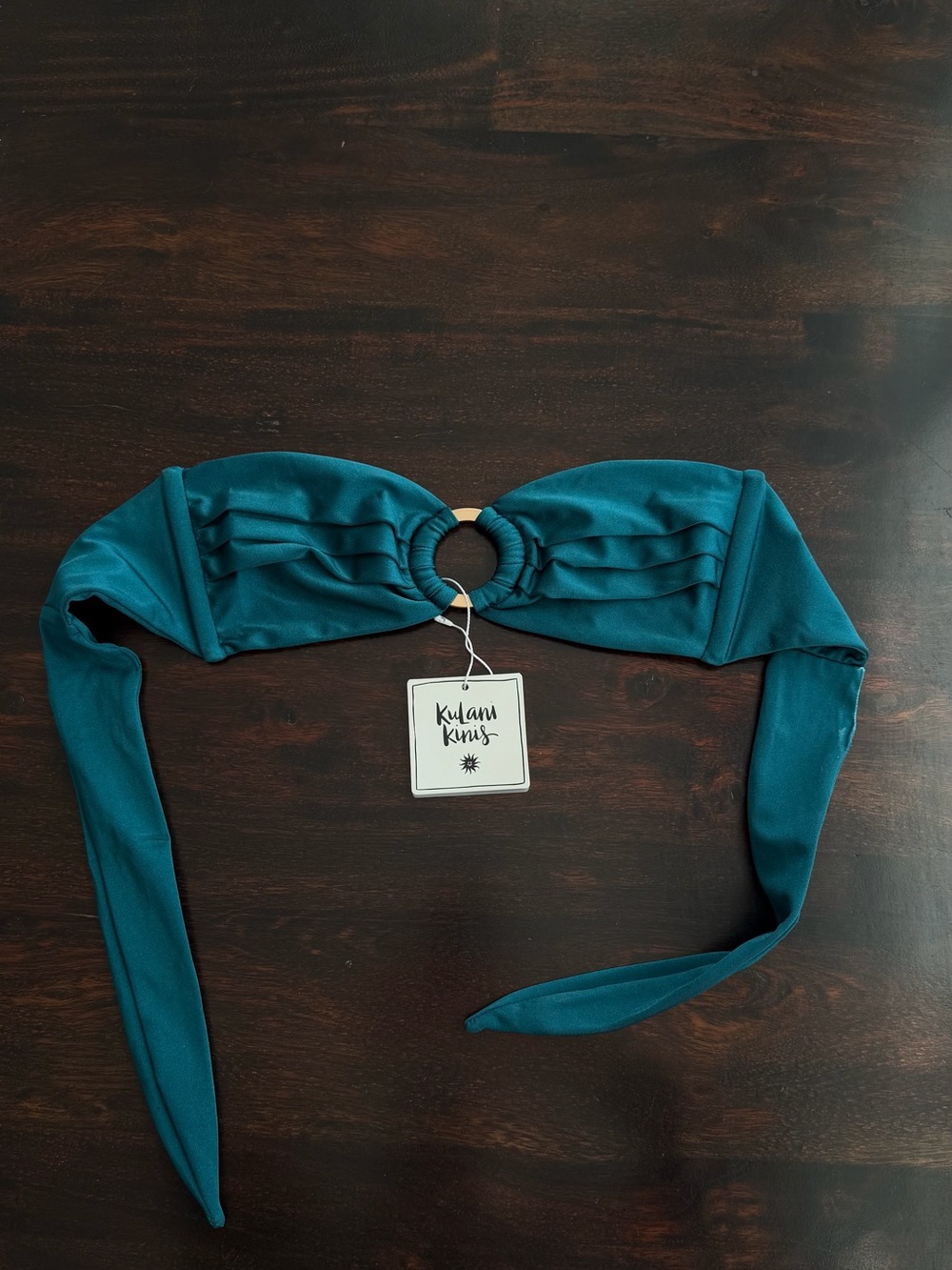 Kulani Kinis Bandeau Bikini Top NWT